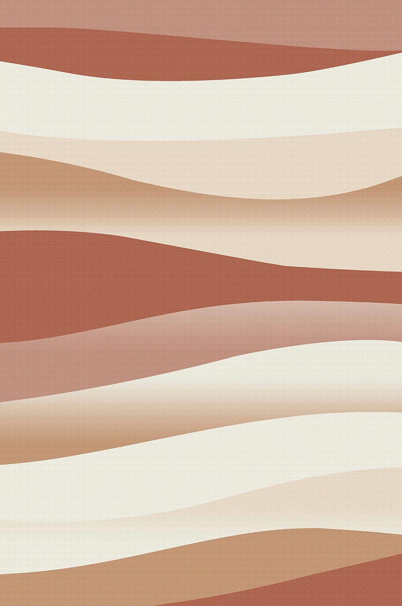 Elydecor - Wave Dream, red Elydecor - Wave Dream, red