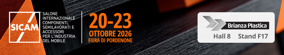 SICAM - 20-23 ottobre 2026 - Fiera di Pordenone - Brianza Plastica sarà presente al Hall 8 Stand F17